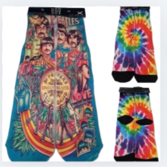 NWT Odd Sox Bundle Beatles & Tie Dye - Picture 5 of 9